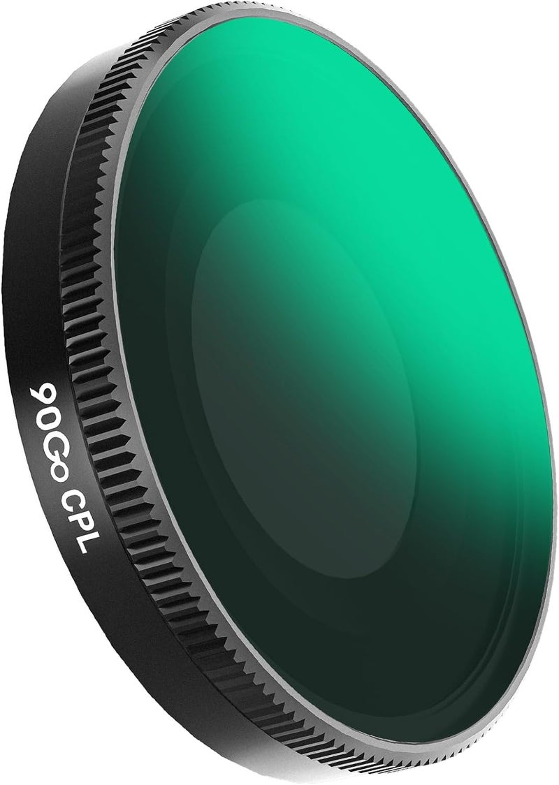 90Go CPL Filter for REDTIGER 4K Dash Cam F17(Not Compatible with F7N Series/F17 Elite),Circular Polarizer Lens for Front Camera,Enhance Video Clarity,Reduce Glare,Perfect for 2160P Ultra HD Recording. - Image 1